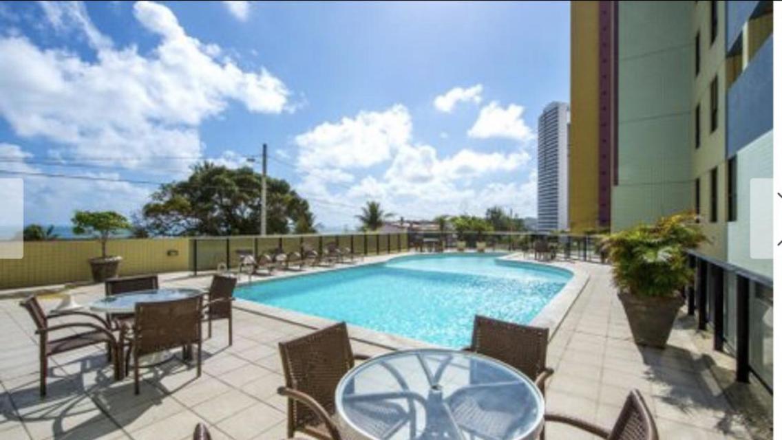Ap Vista Mar Ponta Negra C/ Camareira E Troc Roupa De Cama Apartment นาตาล ภายนอก รูปภาพ
